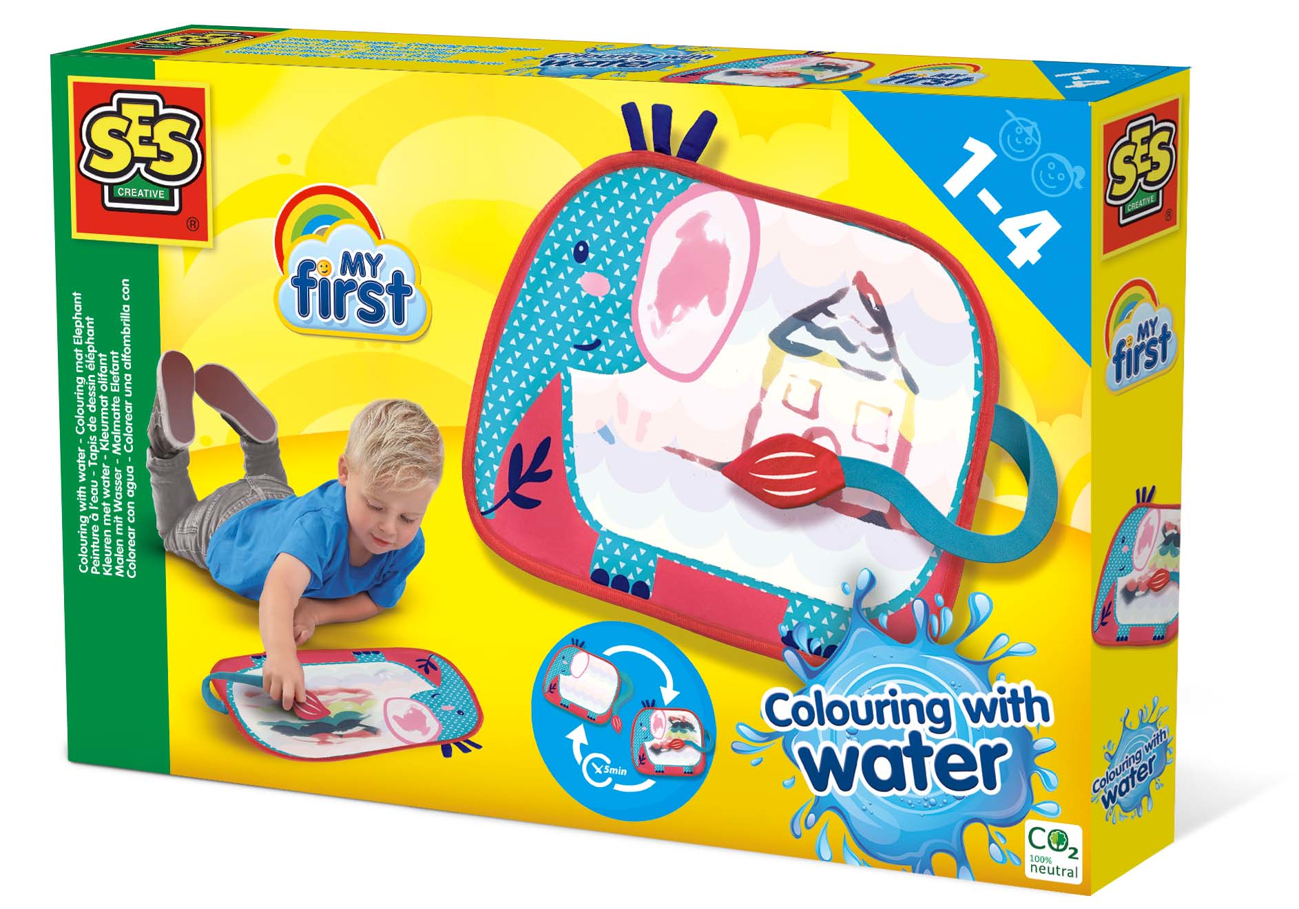 Quadro Pintura com Água para Bebé – Jogo Didático - Iziplay